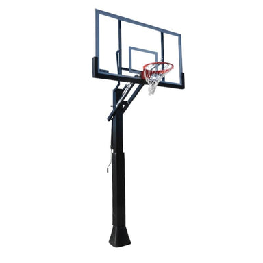 Basketball System GC66-XXL Ironclad Goal Hero Image of In Ground Adjustable Hoop