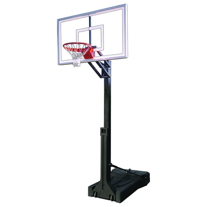 First Team OmniChamp Nitro Basketball Goal Adjustable Portable Front Hoop System View