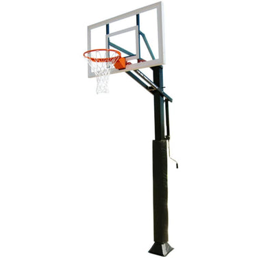 Ironclad GC55-MD Basketball Hoop Hero Image Front Goal View of System