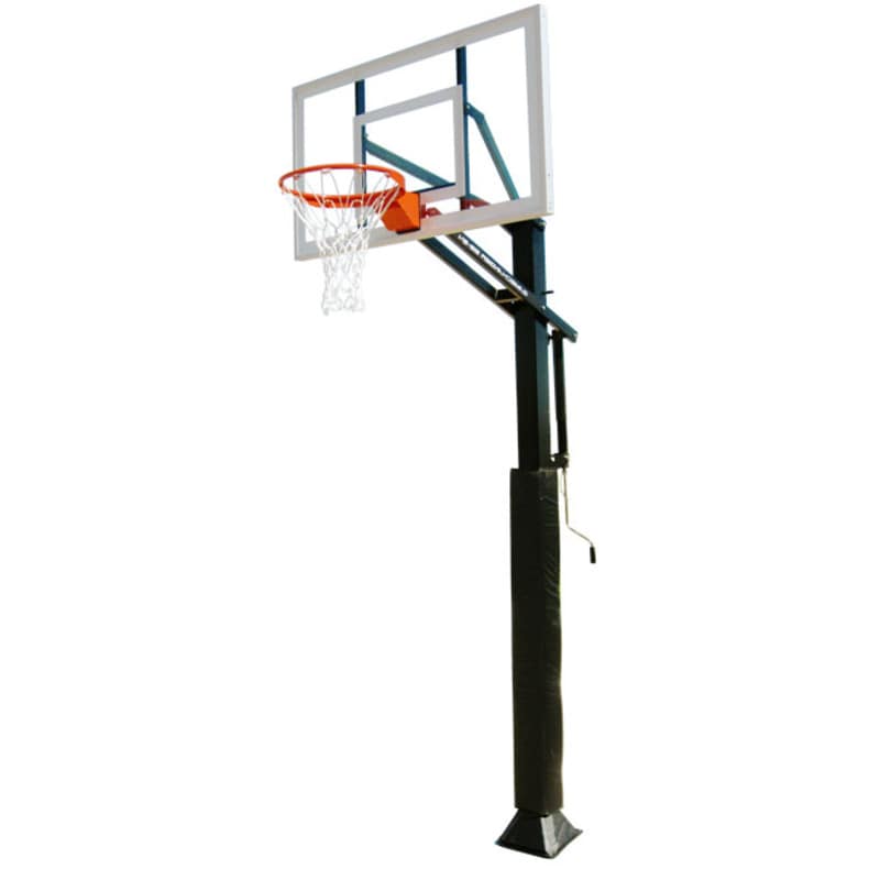Ironclad GC55-MD Basketball Hoop Hero Image Front Goal View of System