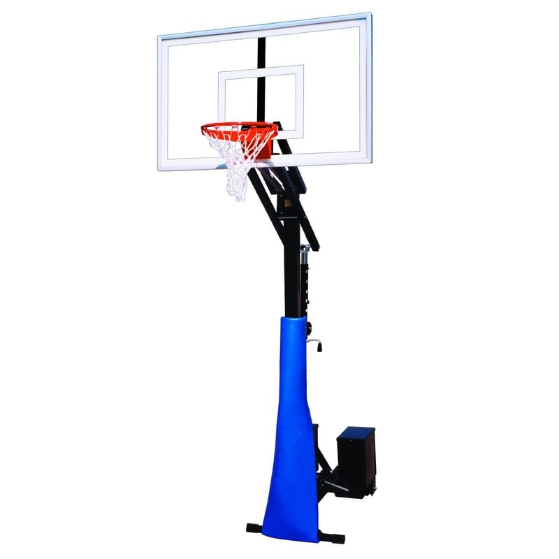 Adjustable Portable System RollaJam Nitro Basketball Hoop First Team Goal Front view