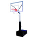 Adjustable System Basketball Goal Rampage Select First Team Portable Front Hoop view