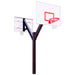 Basketball Goal Legend Playground Dual First Team Fixed Height Hoop In Ground front view of System