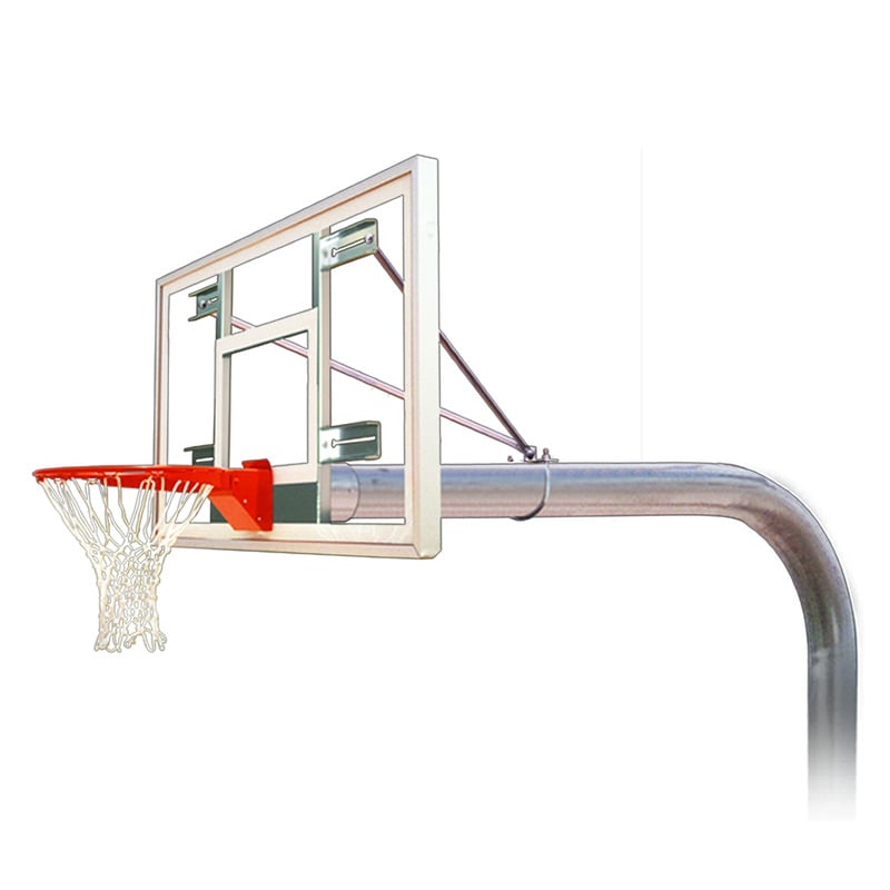 Brute First Team Select Basketball System Fixed Height Goal In Ground Hoop