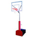 First Team Adjustable System Rampage II Portable Basketball Goal Hoop Full View