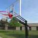 First Team Basketball Hoop Force In Ground Adjustable Outdoor Side Hoop View