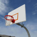 First Team Brute Fixed Height In Ground Basketball Goal Outdoor View of System Hoop Top