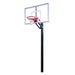 Champ Nitro First Team Adjustable Basketball Goal In Ground Front Facing View