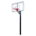 First Team Champ Select Basketball Goal In Ground Facing Front Full View