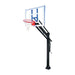 First Team Force Ultra Basketball Goal In Ground Adjustable Hoop Display