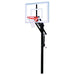 First Team Jam II Adjustable In Ground Basketball Goal Full Hoop View From Front