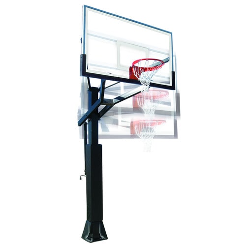 First Team PowerHouse 6 In Ground Adjustable Basketball Hoop