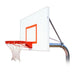 First Team RuffNeck Endura In Ground Fixed Height Basketball Hoop Top of Goal View for System