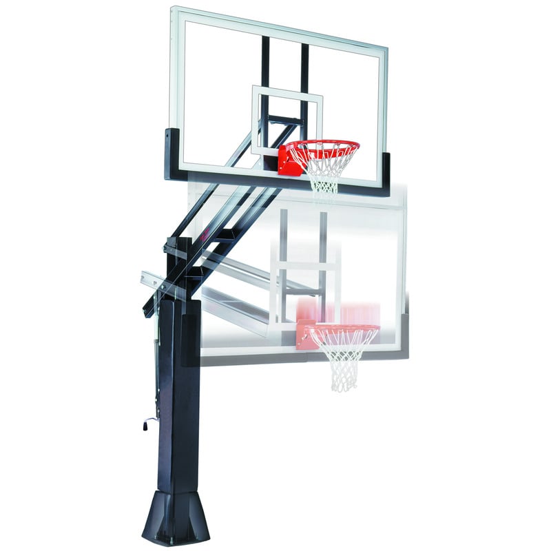 Hero Image for First Team System Titan In Ground Adjustable Basketball Goal Hoop Height Adjust View