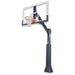 Ironclad HIL664-XXL In Ground Fixed Height Basketball Hoop Hero Image for Goal view of System from front