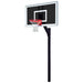 Legacy Eclipse Basketball Goal First Team Fixed Height In Ground Hoop Front View of System