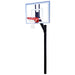 Legacy III First Team System In Ground Basketball Hoop Fixed Height View of front Goal