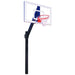 Legend Jr. Pro In Ground Basketball System First Team Fixed Height Goal Front view of Hoop