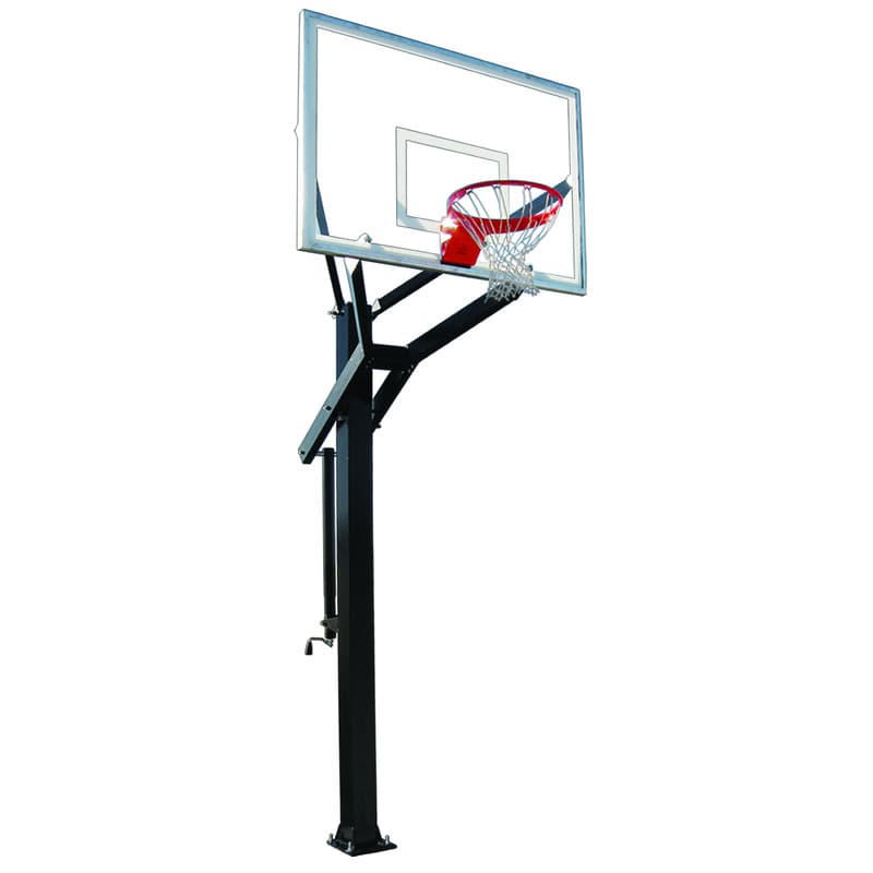 First Team PowerHouse 6 In Ground Adjustable Basketball Hoop