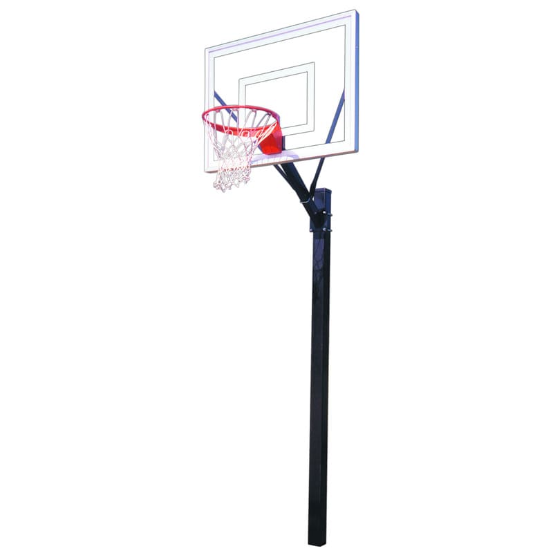 Sport II First Team Fixed Height Basketball Hoop Full Goal View from Front