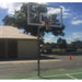 first team ruffneck supreme basketball goal outdoor view of In ground fixed height hoop system court setup